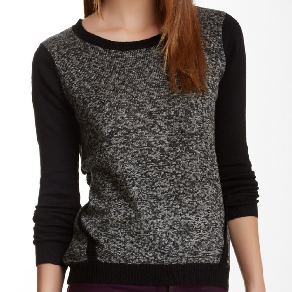 Gray Cutout Knit Sweater [EUC]